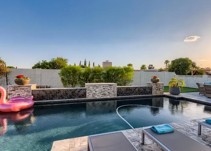 Сasa de vacaciones The Bridle Is Right | Saltwater Pool | Backyard Games Mesa
